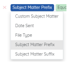 subject matter prefix
