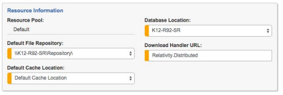 New Workspace Resource Pool