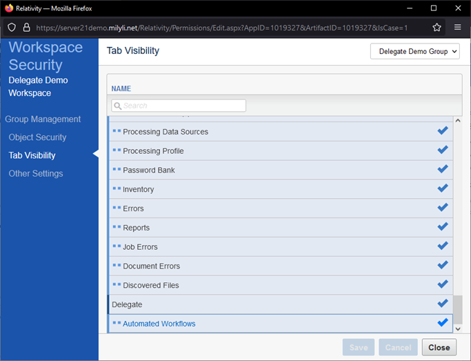 Automation Permissions